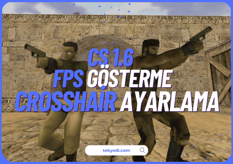 CS 1.6 FPS Gösterme Kodu